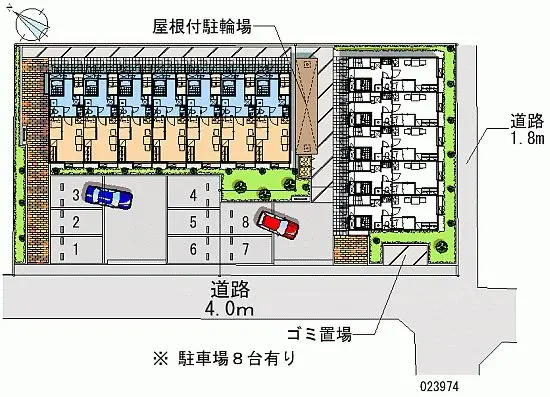 ★手数料０円★国分寺市戸倉　月極駐車場（LP）